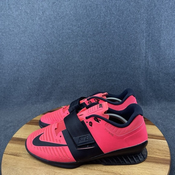 Nike Romaleos 3 Solar Weightlifting Shoes Red/Black 852933-602 Size 12.5